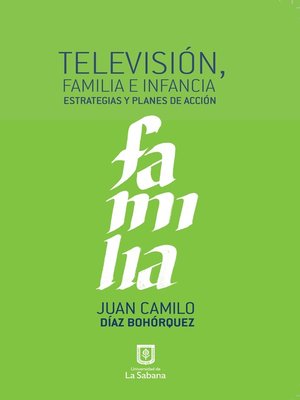 cover image of Televisión, familia e infancia